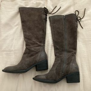 SUEDE LEATHER BOOTS